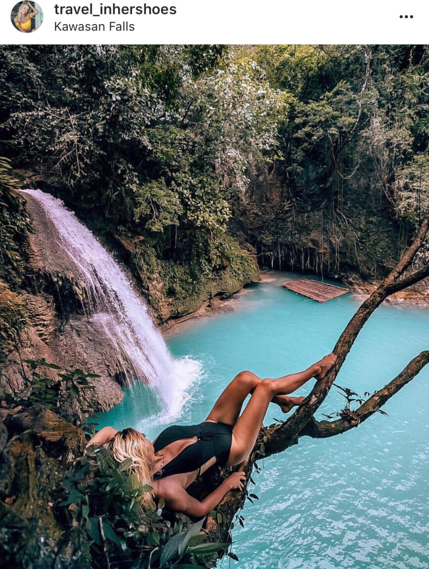 Kawasan Falls - The Top 20 Best Instagram Locations in the Philippines!