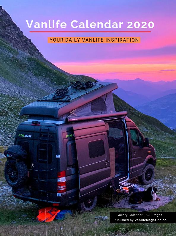 Vanlife magazine calendar 2020