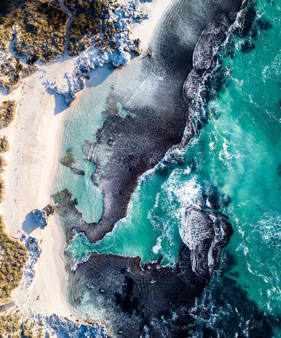 The Basin on Rottnest Island