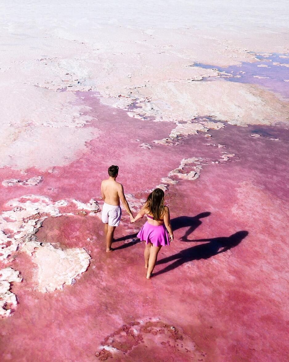 Instagram locations in Western Australia - Hutt Lagoon