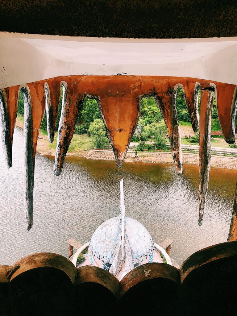 The Abandoned Water Park backpackers