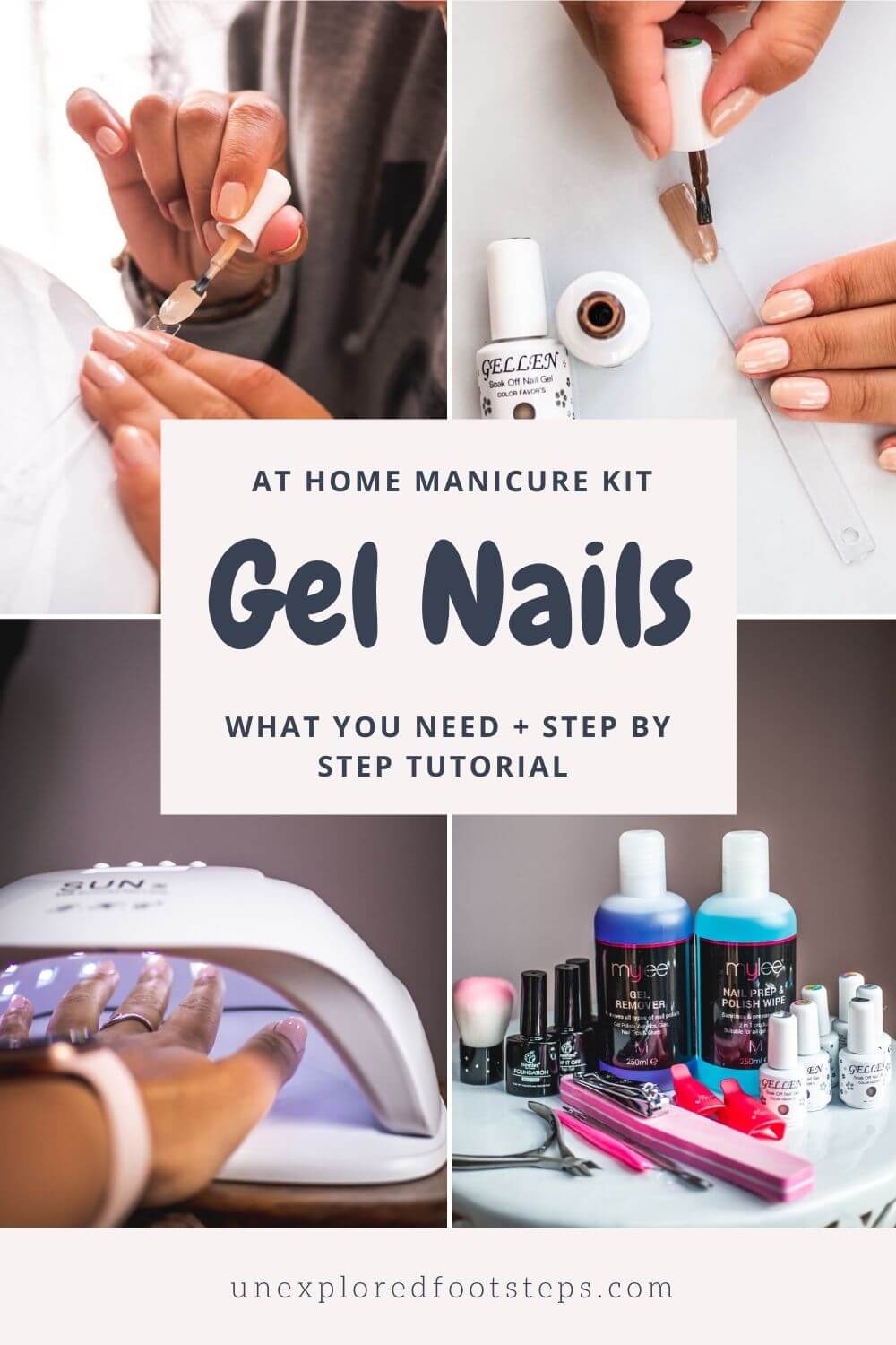 At Home Gel Nail Kit - What you need and how to do it