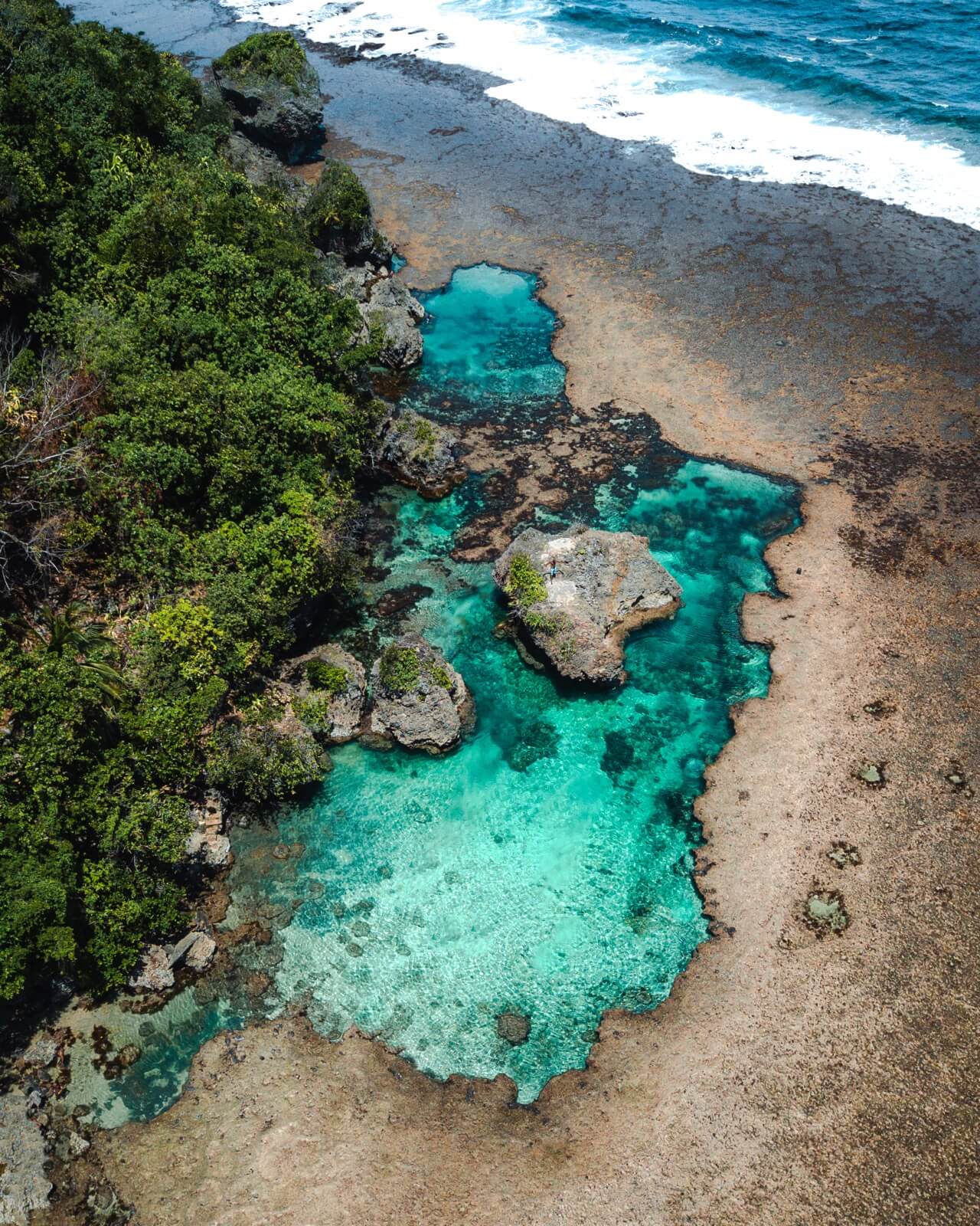 Magpupungko Rock Pools, Siargao