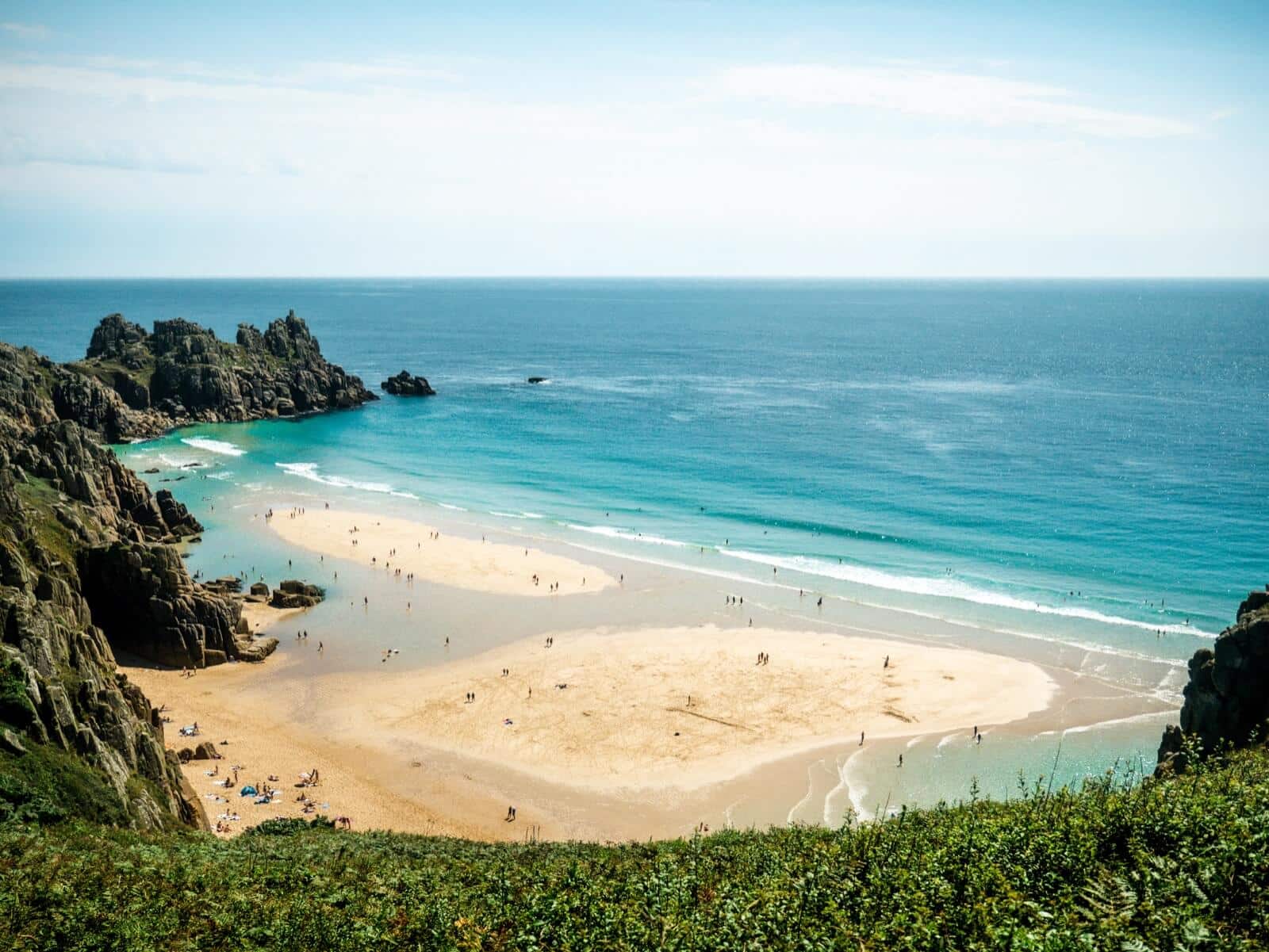 Pedn Vounder Beach Cornwall - A guide to this amazing white sand bay